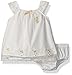 Juicy Couture Baby Girls 2 Pieces Dress Set-Lace, Vanilla, 18M