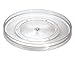 mDesign Lazy Susan Turntable Food Storage Container for Cabinets, Pantry, Refrigerator, Countertops, BPA Free - Spinning Organizer for Spices, Condiments, Baking Supplies - 11