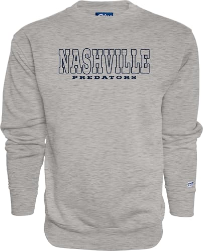 Blue 84 Nashville Predators NHL Officially Licensed Crewneck Sweatshirt 90's Em…