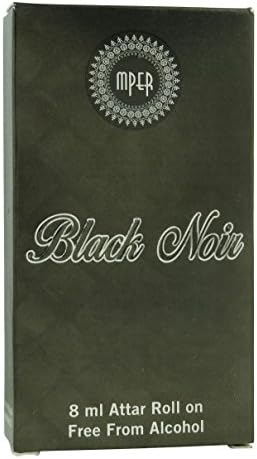 MADNI Black Noir Attar Perfume Oil 100% Pure And Natural - 8 ml