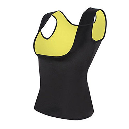 Xinzhi Sauna Vest for Women -Women's Sauna Vest with Sleeves Gym Hot Sweat Suit Weight Loss