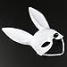 BESTOYARD Masquerade Mask Rabbit Mask Bunny Mask for Birthday Party Easter Halloween Costume Accessory Party Favors