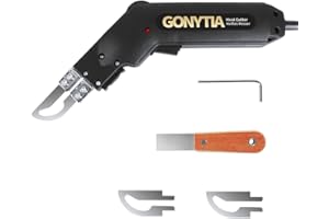 GONYTIA Hot Knife Rope Cutter Fabric Cutter Pro Electric Hot Knife Heat Sealer Cutting Tool kit (GT-2(fabric rope cutter))