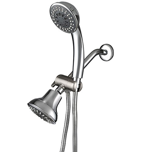 HOMEIDEAS 3Way Shower Arm Diverter for Handheld Shower and Shower Head 1/2Inch IPS female/male