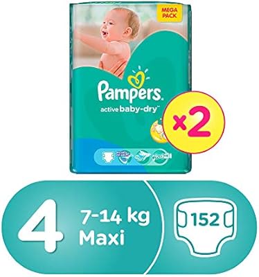 pampers active baby mega pack
