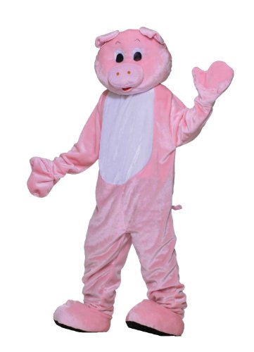 Forum Deluxe Plush Pig Mascot Costume