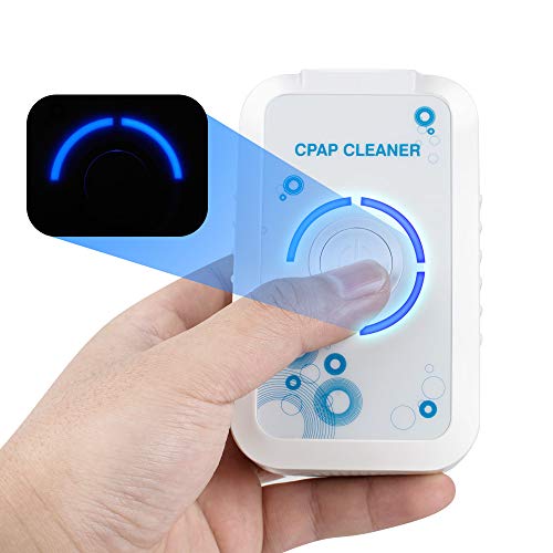 Enshey CPAP Cleaner and Sanitizer Portable Rechargeable O₃ CPAP Cleaner System CPAP Cleaning Machine Bundle with Sanitizing Bag, T Adapter, Mask Tube Cleaner - Thumbnail 6