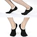 M&Z Mens 5 Pack No Show Socks Antiskid Terry Foot Athletic Cotton Sports Sock
