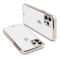 MOWIME iPhone 12 Pro Max Case 6.7 in, Clear Soft