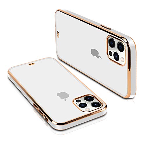 MOWIME iPhone 12 Pro Max Case 6.7 in, Clear Soft