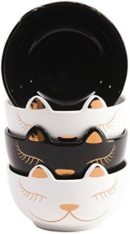 BEAUTIFUL CAT SOUP CEREAL BOWLS