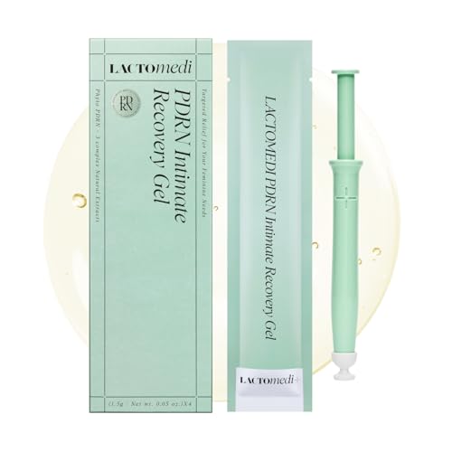 LACTOMEDI PDRN Intimate Recovery Gel (4 pcs) – Vegan Phyto-PDRN Vaginal Moisturizing Gel for Elasticity & Firm-Feel Support, Hydrating Intimate Care, pH Balanced