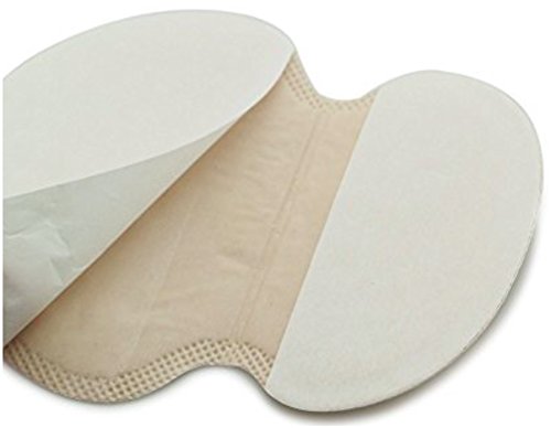 Underarm Perspiration Shield Disposable Absorbent Pads (1 Pair, Wide) - Invisible Protection Against Armpit Sweat Stains