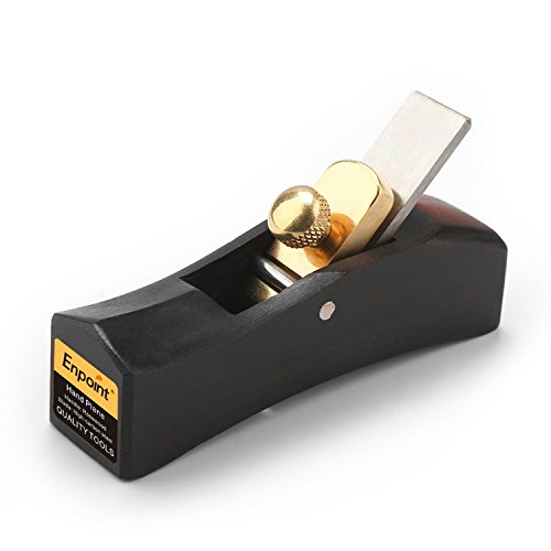 Ebony Hand Planer, 0.3 inch Blade Width EnPoint Woodworking Hand Plane Craftsman Planer Curved Bottom Concave Wood Small Plane for Joinery Woodcraft Guitar Violin Viola Cello Wooden Music Instrument - Thumbnail 7