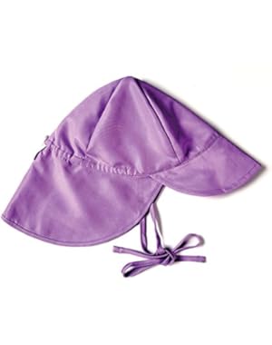 Kids Toddler Baby Girl's Boy's Sun Protection Hat Flap Adjustable Swim Beach Caps UPF 50+