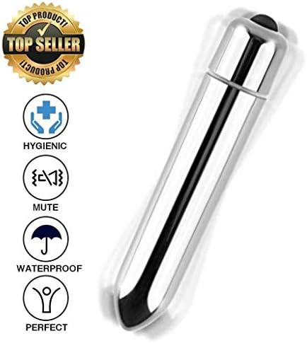 MIUSON Comfort Feeling Mini Powerful Bullet Shape Personal Vibrating Massage Tool