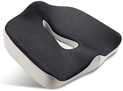 Amazon Co Jp Dsjヘルスケア座布団 低反発 クッション 車用 自宅用 体圧分散 座り心地抜群 滑り止め 長時間座る プレゼン 文房具 オフィス用品