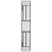 Flash Furniture 8' Plastic Folding Training and Event Table, Rectangular Folding Training Table with 330-lb. Static Weight Capacity, White