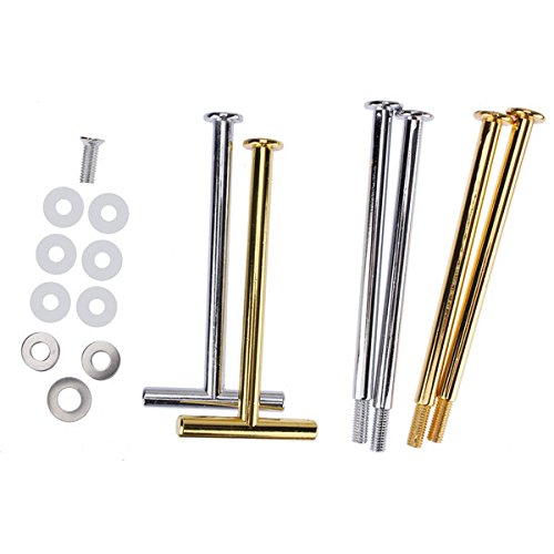 Click Here to See More Images LN Shop Cake Fruit Heavy Metal Stand T Shape Handle Fitting Hardware Rod 3 Tier 12 ( Golden )