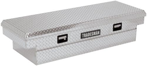 Tradesman 58 inch Step Side Aluminum Cross Bed Tool Box Bright