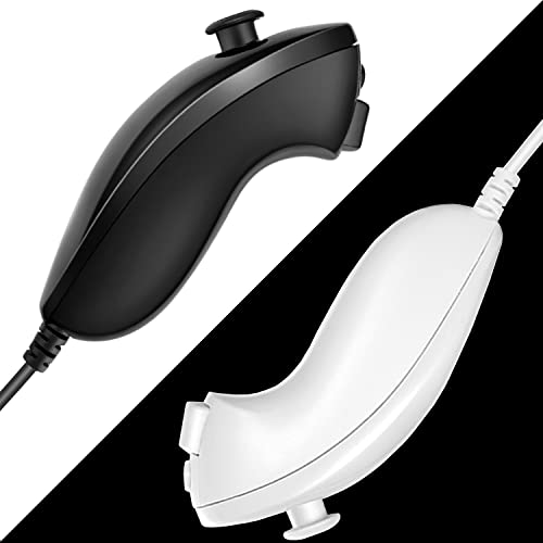 NC 4 Packs Nunchuck Controller Joystick Gamepad Replacement For Wii