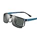 BELLBESSON - Polarized Clip-on Flip up Clip Sunglasses Lens UV400 weight only 5g