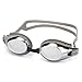 SIXBOX Swim Goggles leak free anti UV lens adjustable shoulder strap Triathlon Swimming Goggles Anti fog nose clip, Ear adult male, Female, Kids,Youth(Gray)
