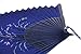 Amajiji Chinese Japanese Folding Hand Fan for Women,Vintage Retro Style 8.27