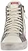 Diesel Men's D-Velows D-String Plus Sneaker, Dirty White/Aurora red, 7 M US