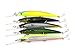 Hengjia 5pcs/lot Deep Diving Runner Minnow Jerkbaits Hard Plastic Fishing Lures Bass Tourt Baits Hook Tackle for Saltwater and Freshwater 14.5cm/5.7"/12.7g