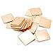 IC Chipset GPU CPU Thermal Heatsink Copper Pad Shim Size 20 x 20 x 1.2mm Pack Of 20