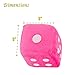 Vagway Fuzzy Dice Car Mirror- Pair of Pink Hanging Dice- Plush Stylish Vintage Retro Accessory