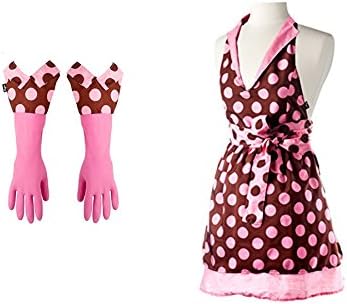 Viagr Lulu Lady Apron and Matching Gloves