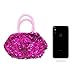 Elesa Miracle 3pc Kids Little Girl Sequins Handbag Value Set Toddler Girl Pretend Play Little Girl Dress Up Princess Toy Handbag Purse Set