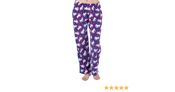 Soft Fleece Unicorn Pyjama Bottoms 