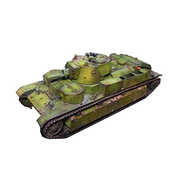 XHH Panzermodell Military Tank Puzzle Model Kits, UDSSR T-28 Modell mit mittlerem Panzer im Maßstab 1:35…