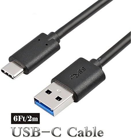 CHStars Type C to USB 3.0 Cable for USB Type-C Devices &amp; new MacBook, ChromeBook Pixel, Nokia N1 Tablet, OnePlus 2, Samsung Galaxy S8 and More (1 Pcs 6 Ft / 2m)