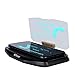 BZseed Head Up Display, Car HUD Phone GPS Navigation Image Reflector, Cell phone Holder Mount, Universal Smart Mobile Cell phone Holder Mount - Black