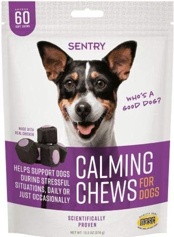 sentry calming chews