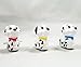 Haktoys Replacement or Additional Parts, Dalmatian Dog Figurines – for The Spotty Dog Slide Toy Race Track Set (Pack of 3)