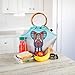 Artovida Artists Collective Lunch Purse | 11 x 15 x 6 Inches Large Reusable Insulated Lunch Tote with Inside Pocket - Design by Monika Strigel (Germany) Elephant - Bamboo