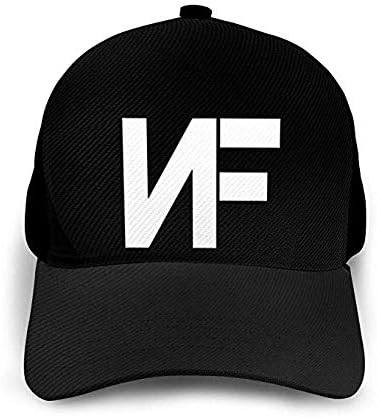Unisex NF Adjustable Stylish Sandwich Dad Golf Hat Hip Hop Baseball Cap Black