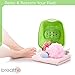 Breathe Foot Soaking Bath Basin | Pedicure Foot Spa Massager | Plastic Foot Tub for Soaking Feet | Cold & Hot Water Foot Massaging Bucket for Women