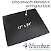 Desk Pad, Computer Mat, Desk Protector Mat, Keyboard and Mouse Pad, Work From Home Essential, Medium, Black