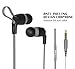 FOU Earbuds Earphones Headphones with Microphone Wired HIFI Stereo Bass in-ear Headphones Headsets with Inline Remote Control for iOS/Android