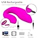 12 Frequency ABS Wireless Rabbit Stimulation Toys Quiet Dual Motor Mass,AGER for Sore Back Foot Neck Leg Whole Body Muscle Remote Control