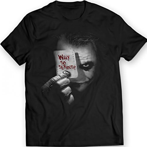 DTG MKWTees The Joker - Why so Serious? T-Shirt Movie Comics Batman DarKnight