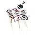 Super Z Outlet Photo Booth Props Photography Stick Face Mask Mustache Glasses Paper DIY Kit for Party Favors, Children Adult Birthday, Wedding Party Decorations, Activity Dress Up Costume Games