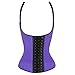 EKouaer Women's Latex Sport Girdle Waist Training Corset Waist Shaper Faja Vest