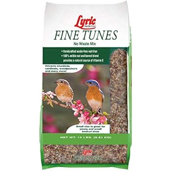 Lyric 2647440 Fine Tunes No Waste Bird Seed Mix, 15 lb